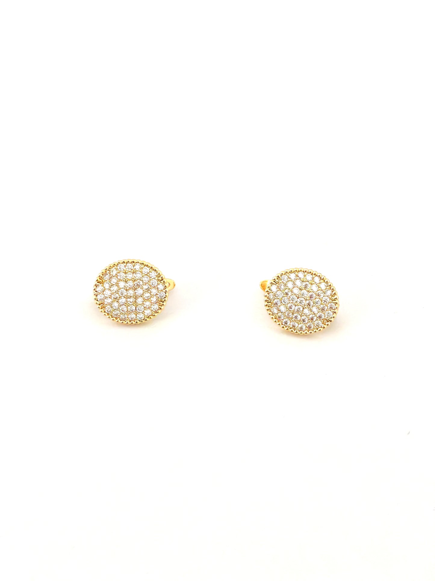 LENIX GOLD PLATED COPPER CLIP-ON EARRING