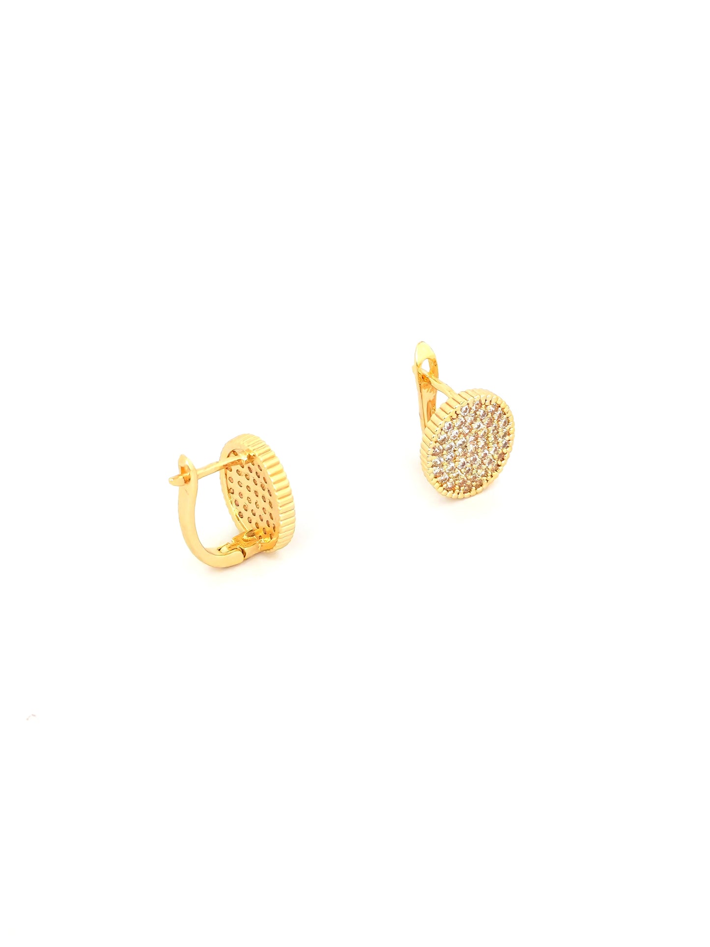 LENIX GOLD PLATED COPPER CLIP-ON EARRING