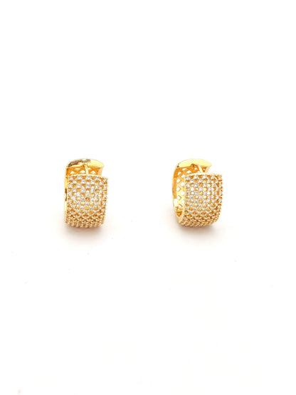 CELYN GOLD PLATED COPPER HOOP EARRING