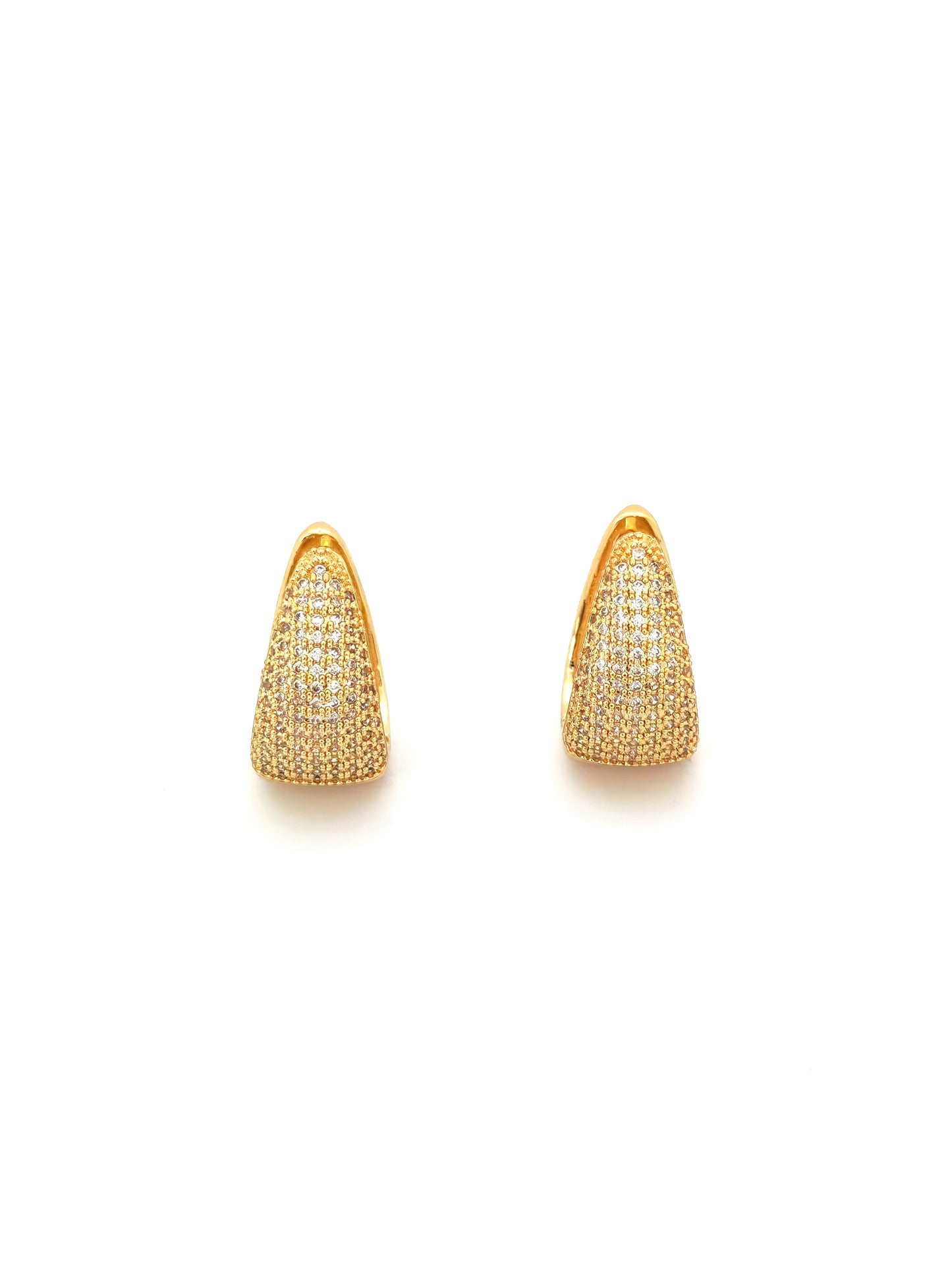 UVIN GOLD PLATED COPPER EARRING