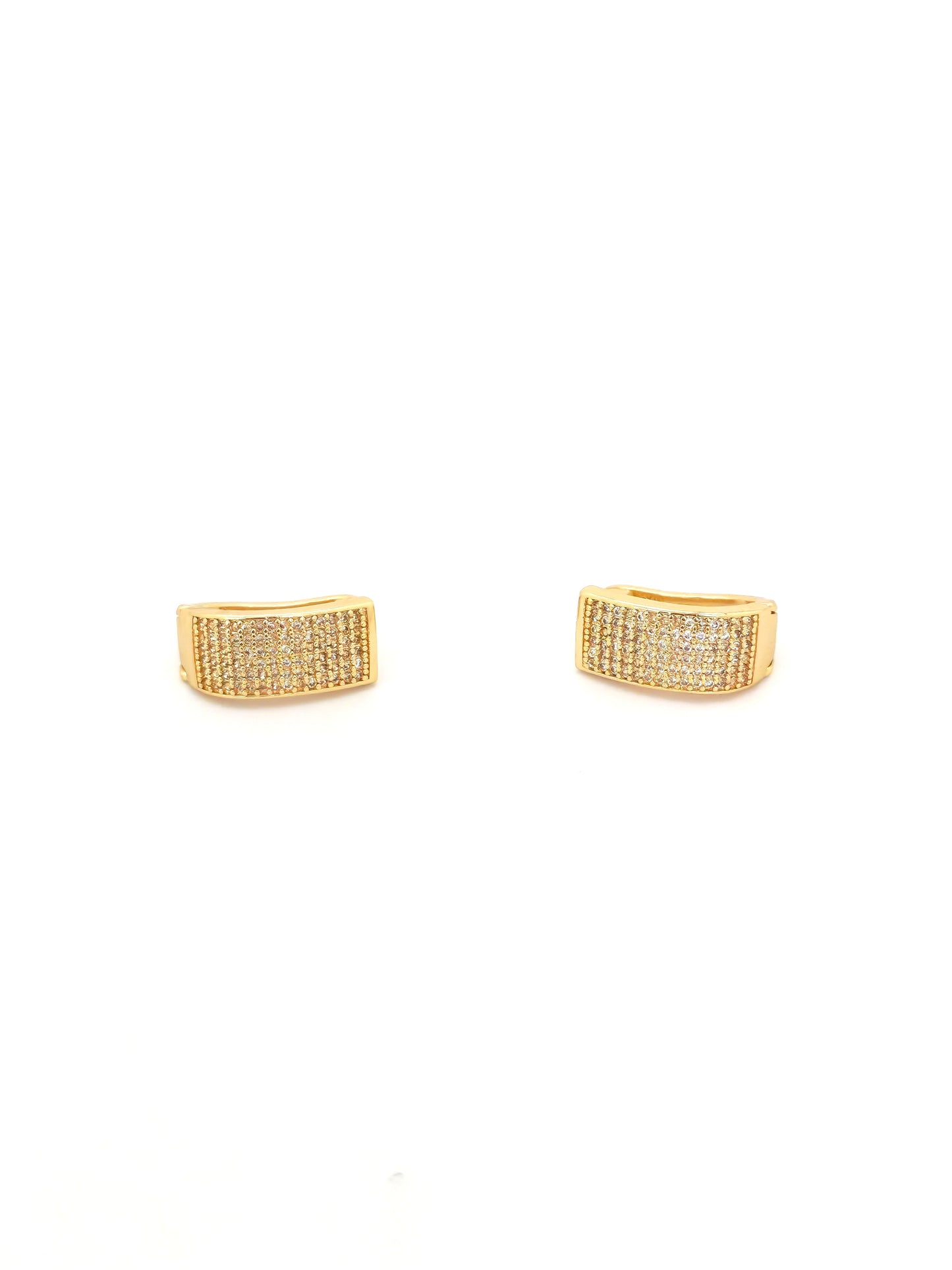 TAVIN GOLD PLATED COPPER CLIP-ON EARRING