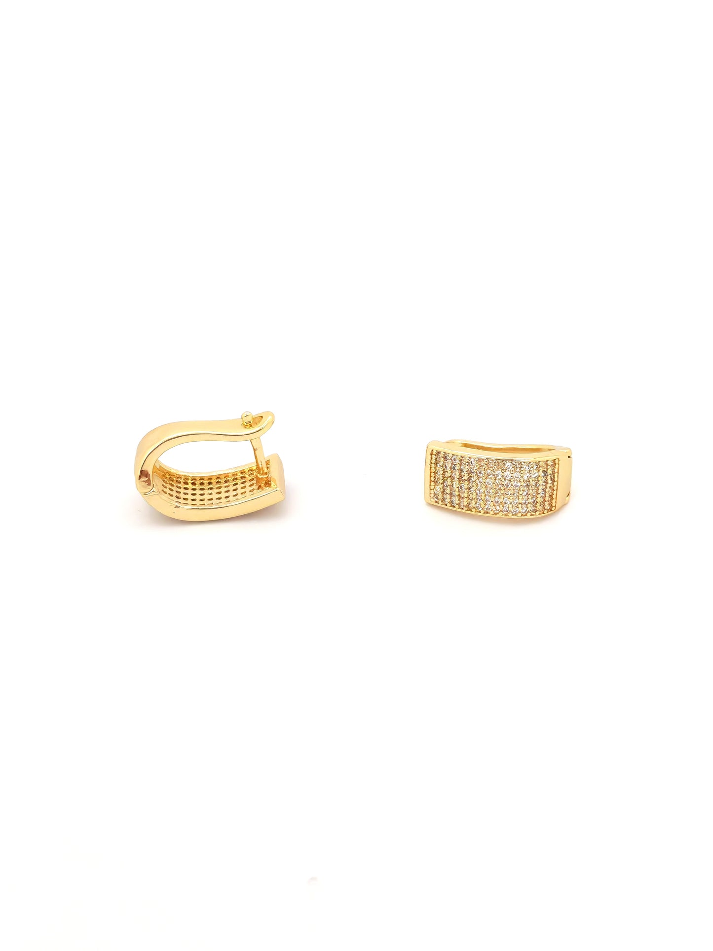 TAVIN GOLD PLATED COPPER CLIP-ON EARRING