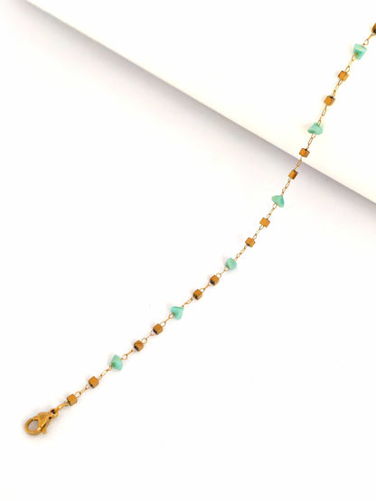LAVIN STAINLESS ANKLET