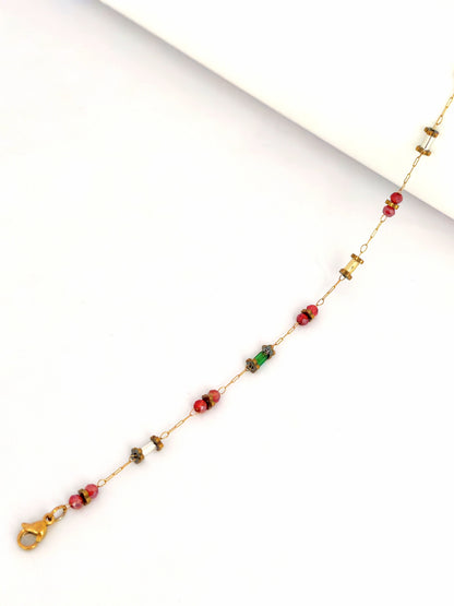 LAMINA STAINLESS ANKLET