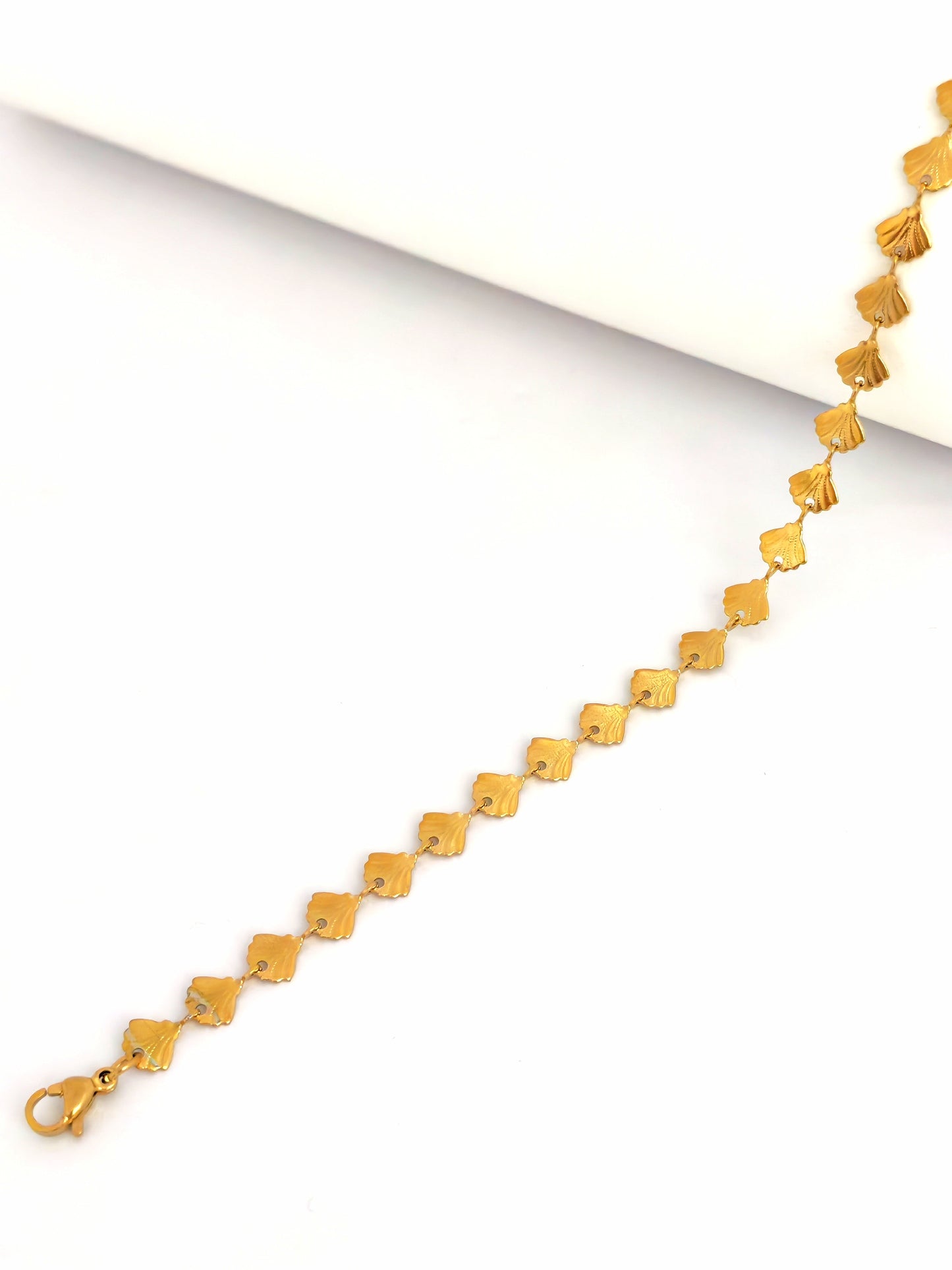 SEASHELL STAINLESS ANKLET