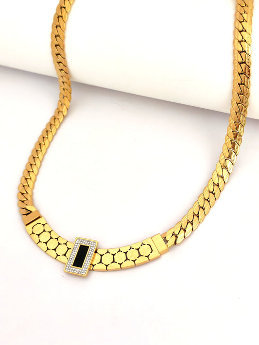 TOVAL STAINLESS NECKLACE