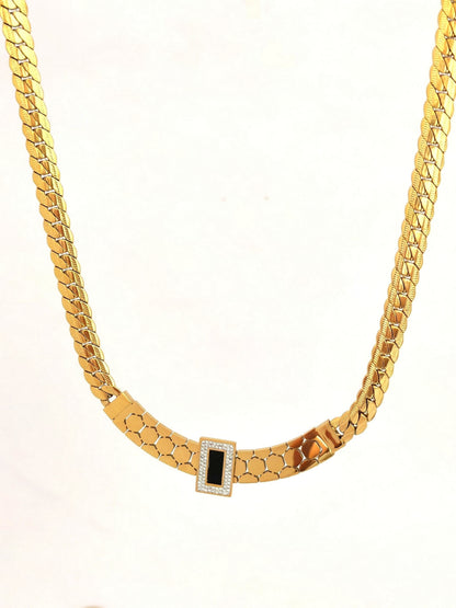 TOVAL STAINLESS NECKLACE
