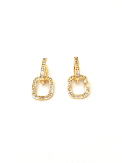 LUMIX GOLD PLATED COPPER EARRING