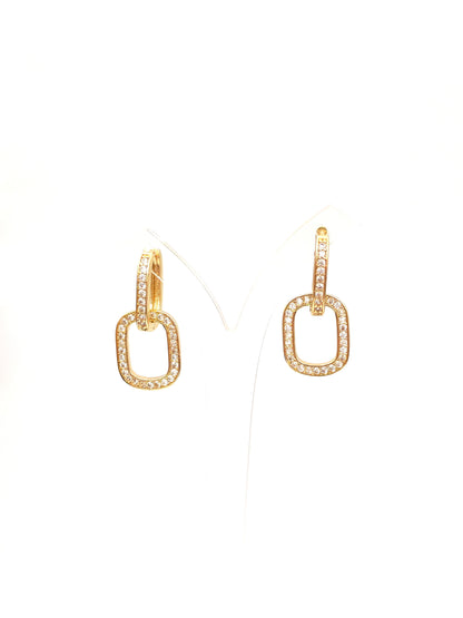 LUMIX GOLD PLATED COPPER EARRING