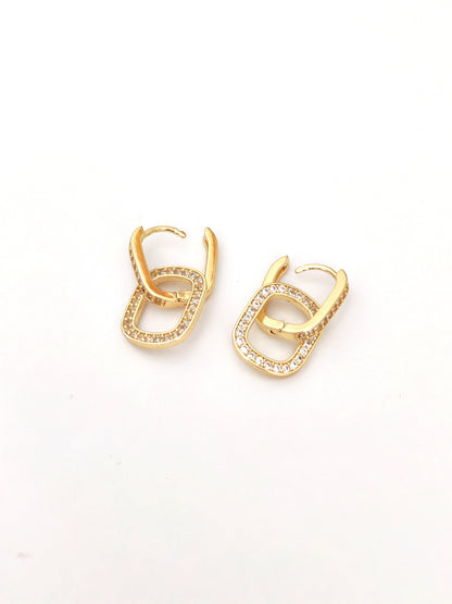 LUMIX GOLD PLATED COPPER EARRING