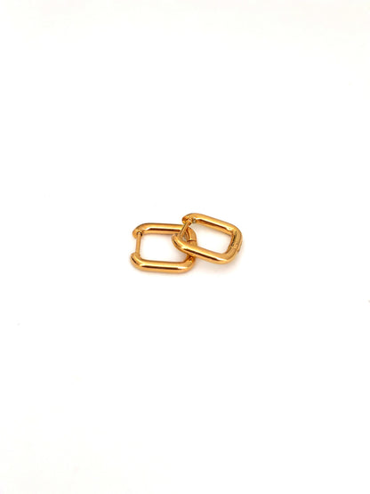 ZARO SQUARE STAINLESS EARRING