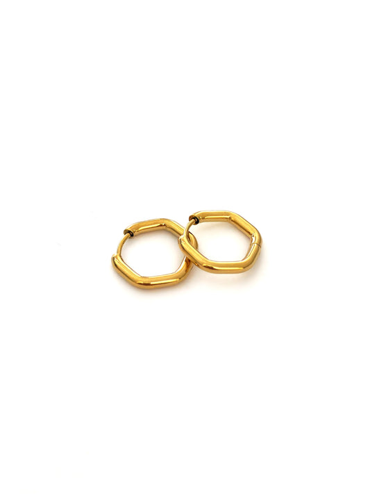 JIRO STAINLESS HOOP EARRING