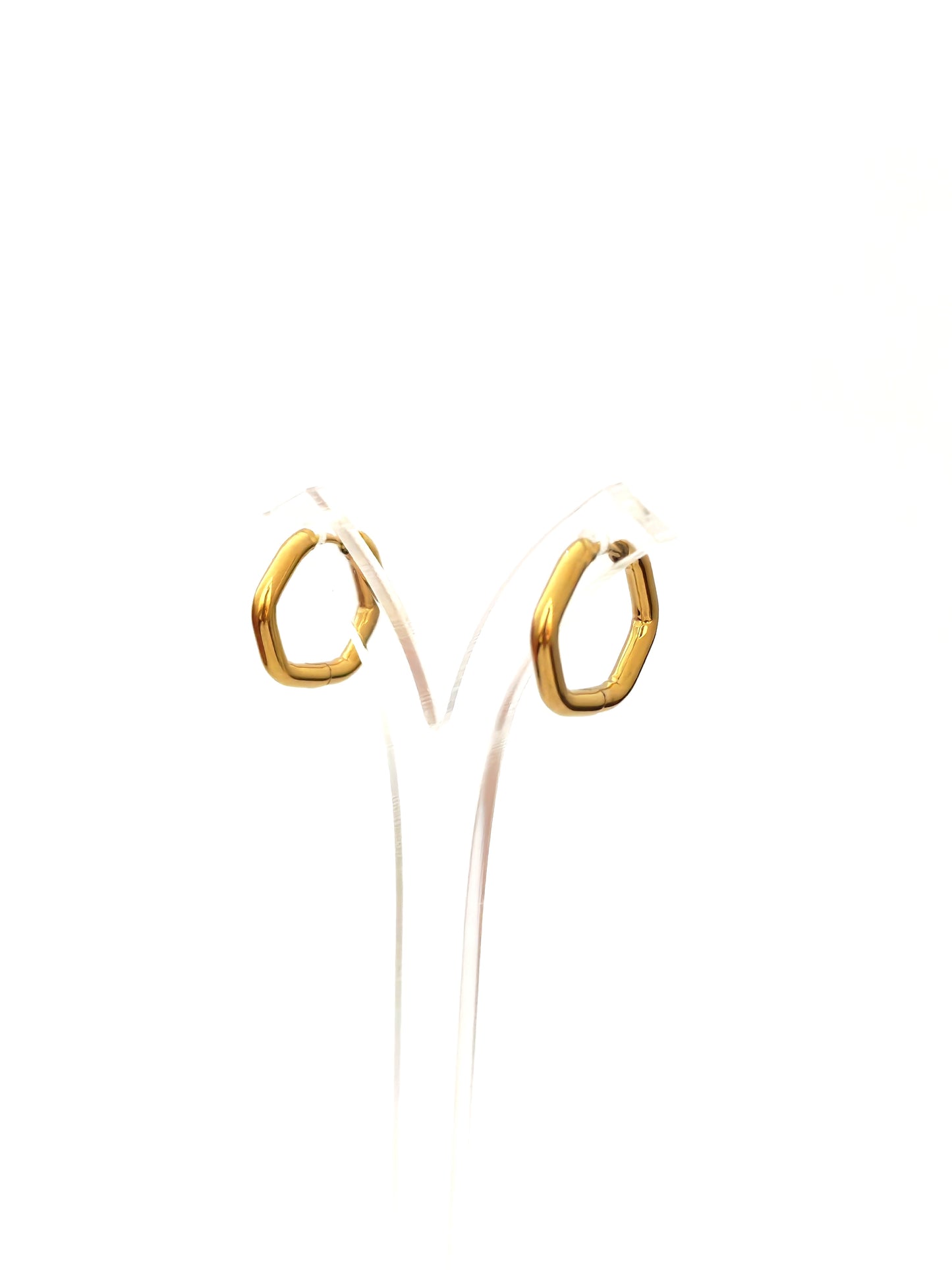 JIRO STAINLESS HOOP EARRING