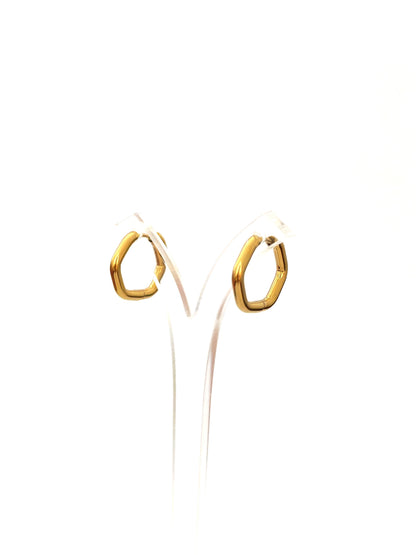 JIRO STAINLESS HOOP EARRING