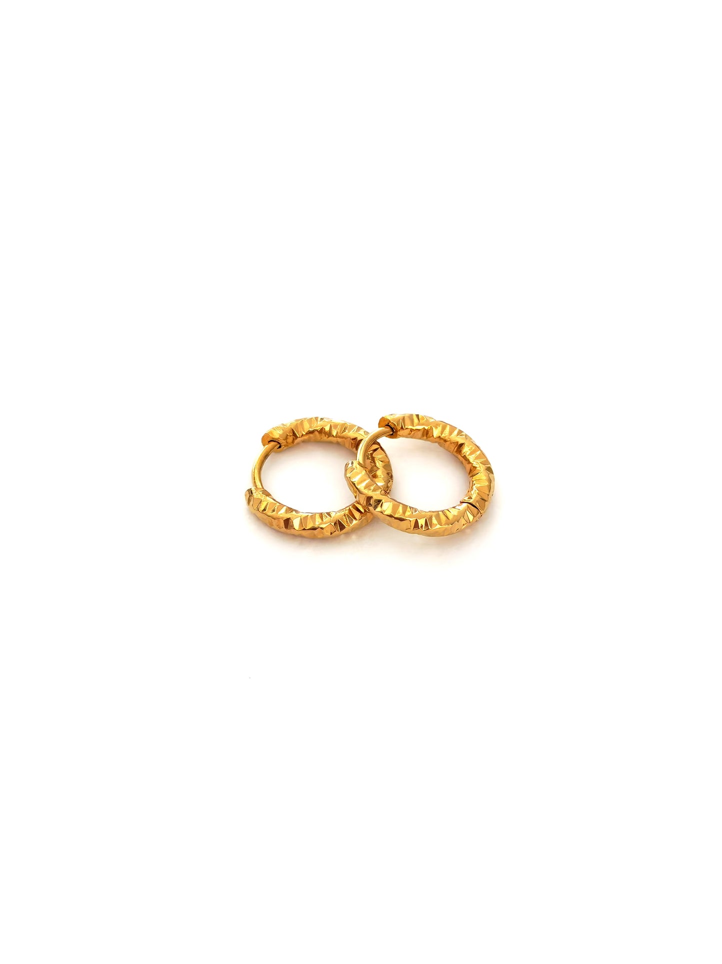 LIRA STAINLESS HOOP EARRING