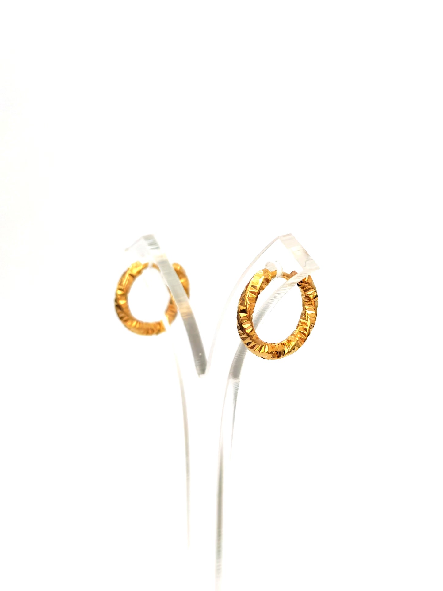 LIRA STAINLESS HOOP EARRING