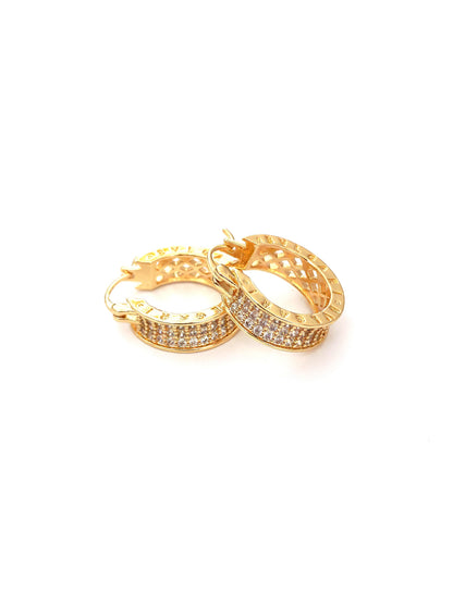 BVLG GOLD PLATED COPPER HOOP