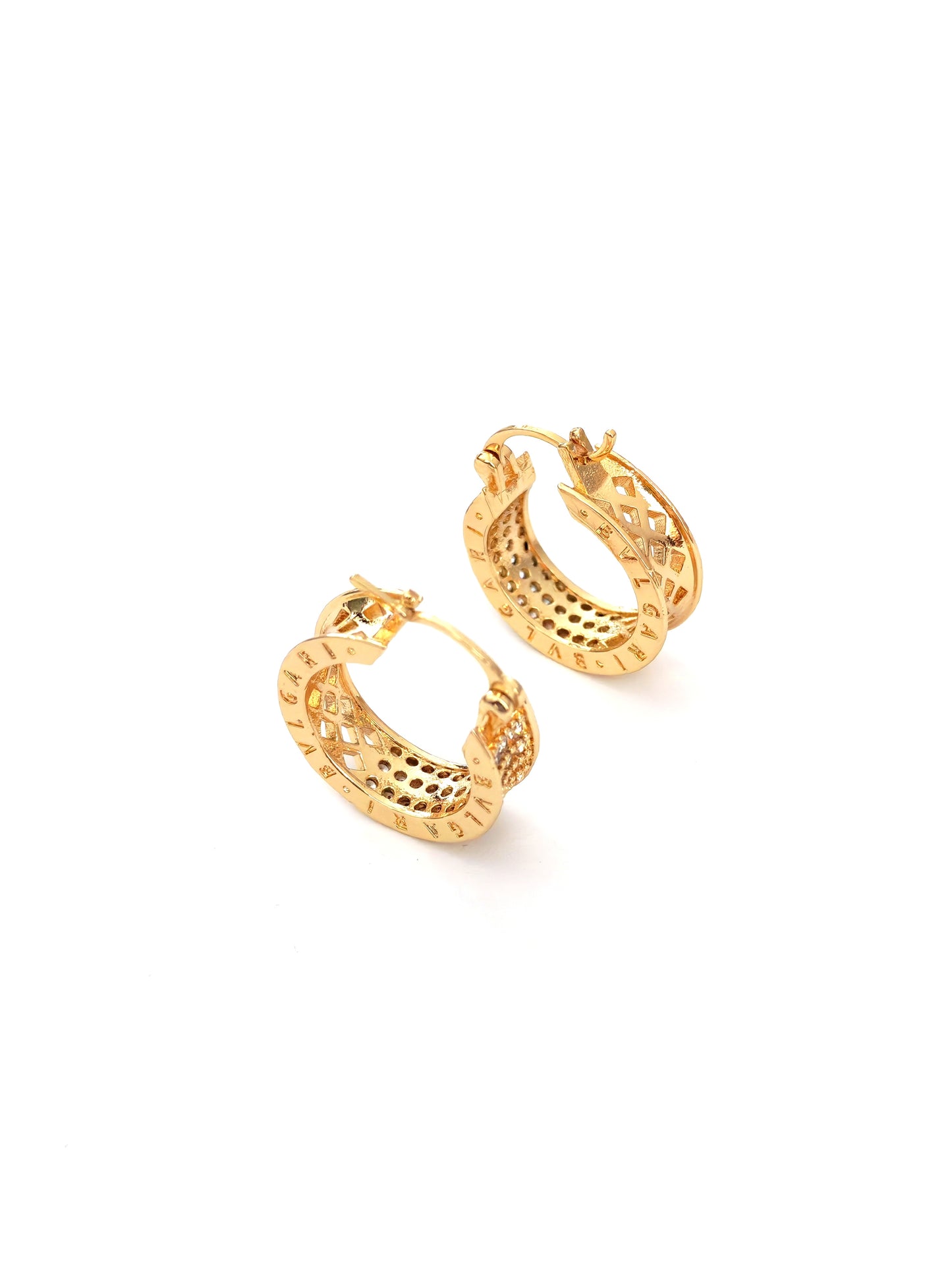 BVLG GOLD PLATED COPPER HOOP