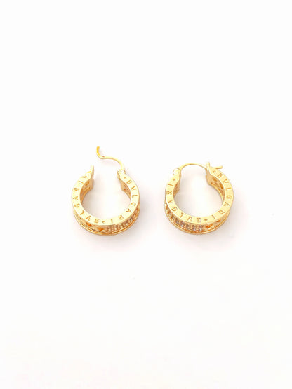 BVLG GOLD PLATED COPPER HOOP