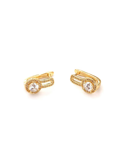 REKON GOLD PLATED COPPER EARRING