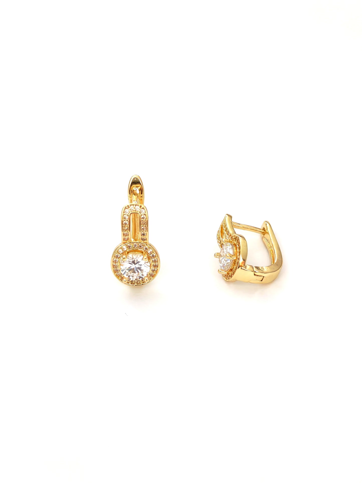 REKON GOLD PLATED COPPER EARRING