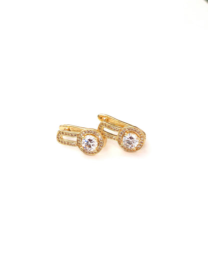 REKON GOLD PLATED COPPER EARRING