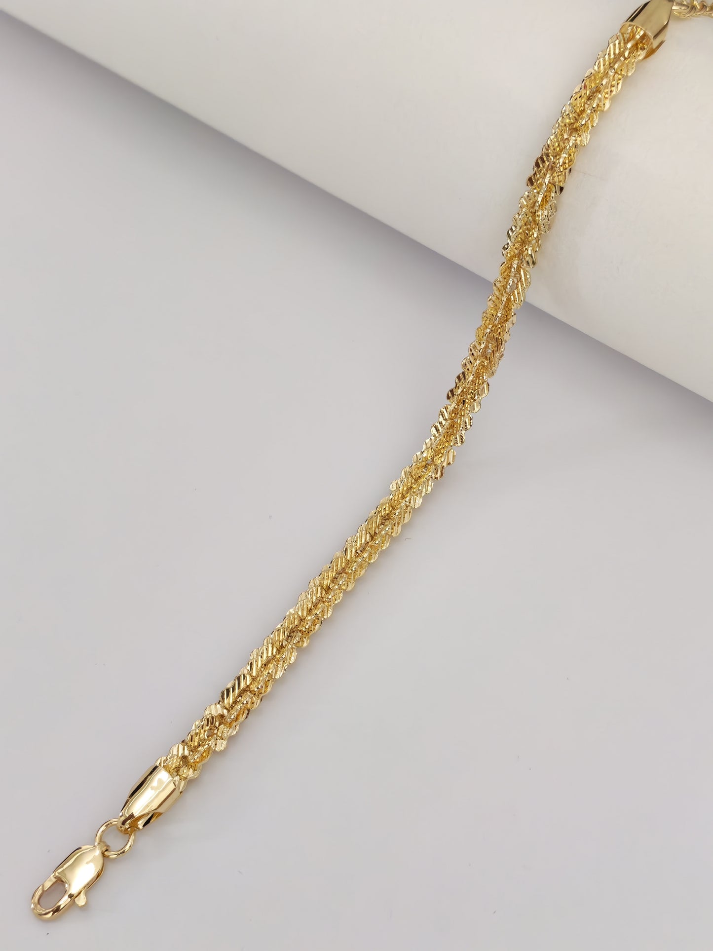 HAXEL GOLD PLATED COPPER BRACELET