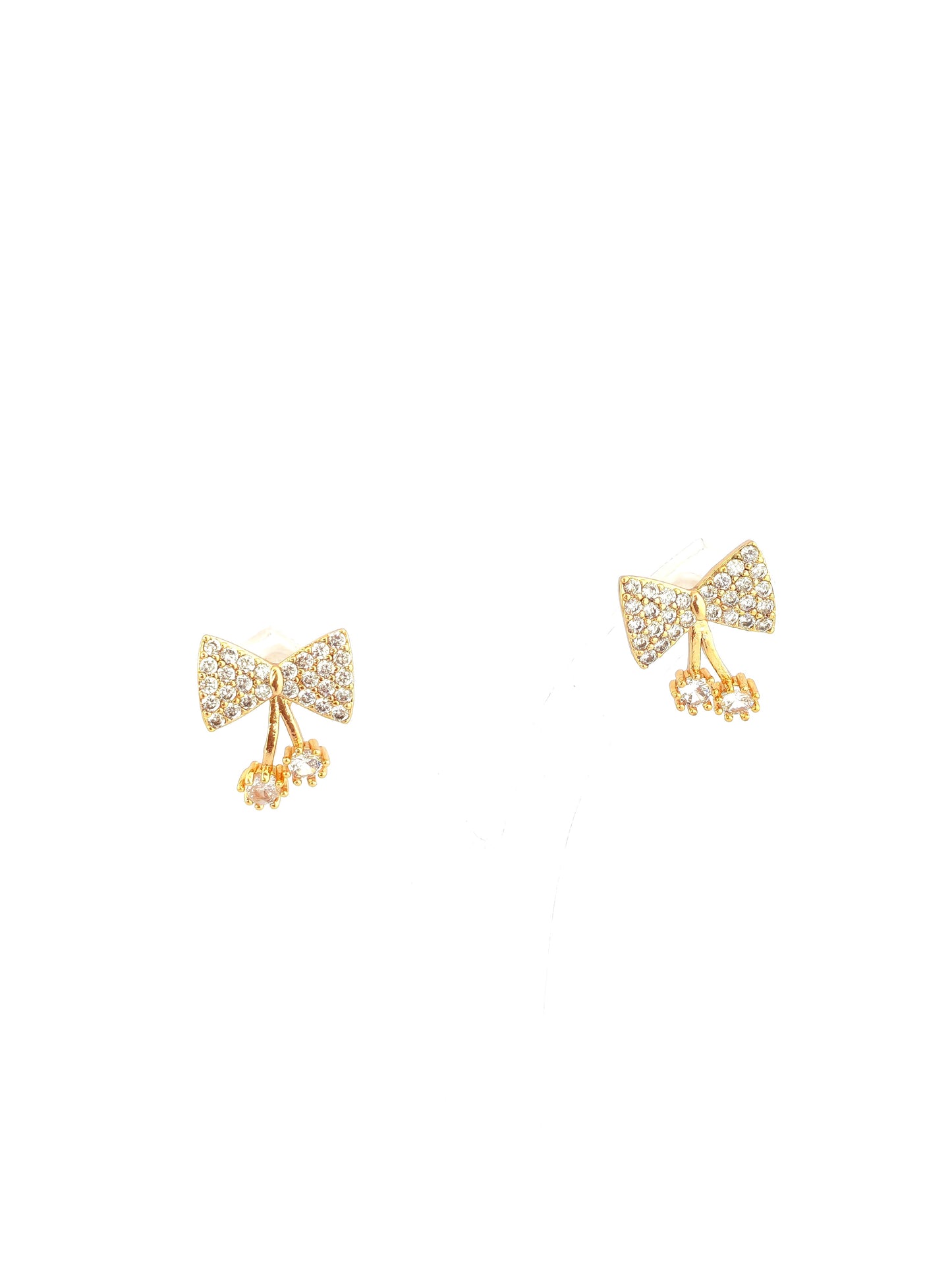 ELYA GOLD-PLATED COPPER STUD EARRING