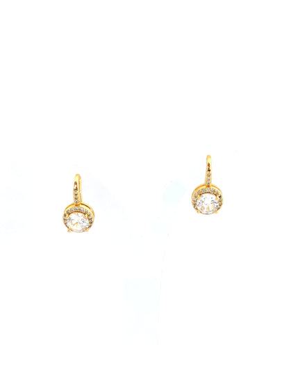 LIVA GOLD-PLATED COPPER HOOK EARRING
