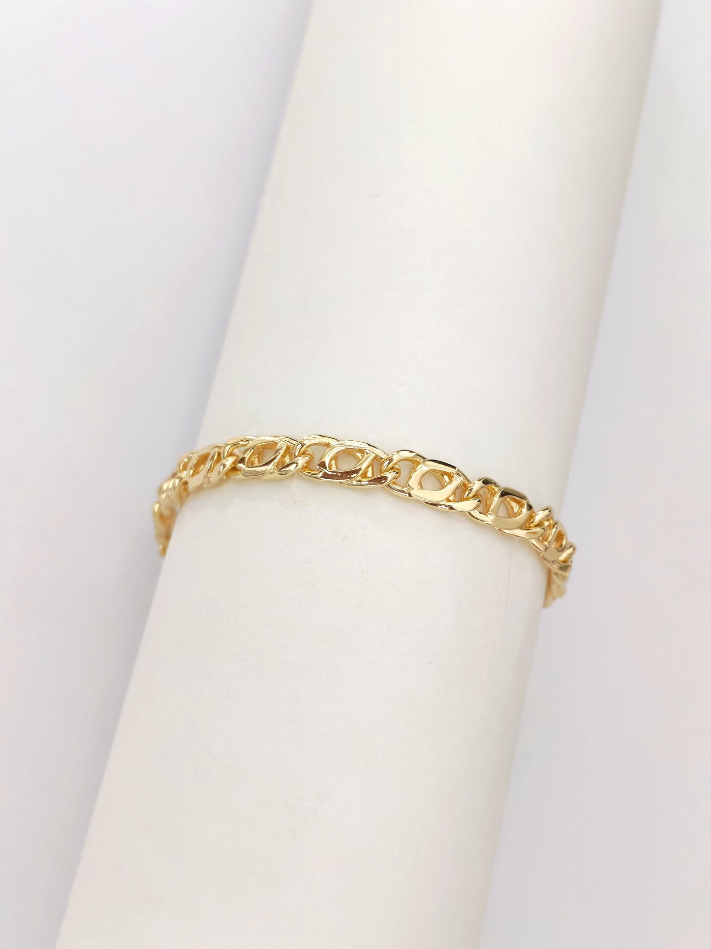 QIMRA GOLD PLATED COPPER BRACELET