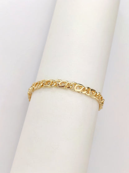 QIMRA GOLD PLATED COPPER BRACELET