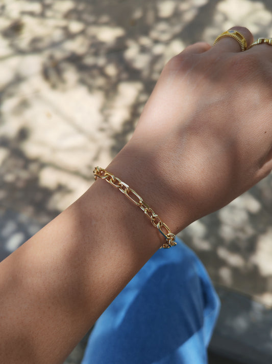 RYNEL GOLD PLATER COPPER BRACELET