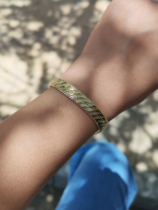 PENDOR GOLD OLATED COPPER BRACELET